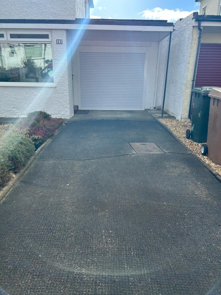 Old Concrete Driveway